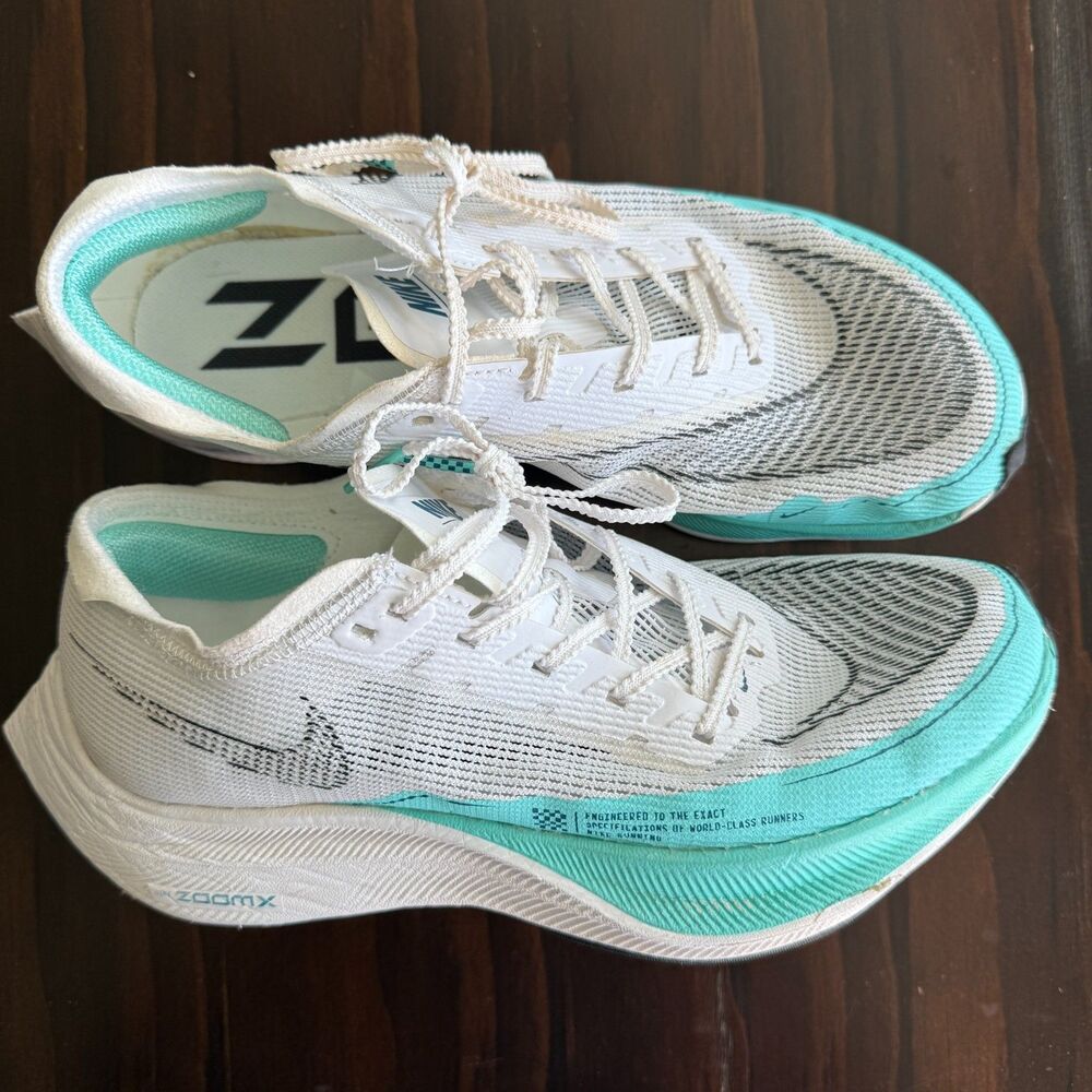 Nike Women's White & Teal Running Sneakers - Lightweight Trainer